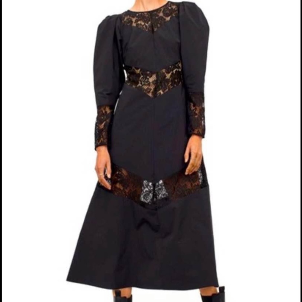 🆕H&M Gothic Aesthetic Black Dress/Size XS